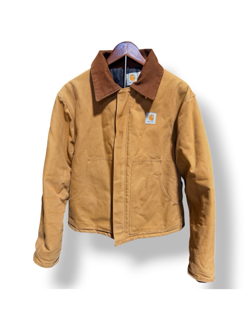 Vintage Carhartt JQ186 Arctic Traditional Jacket Brown Quilted Workwear 90s